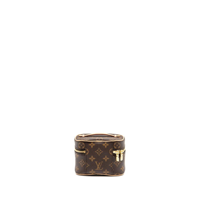 Louis Vuitton Nice Nano Monogram Canvas GHW