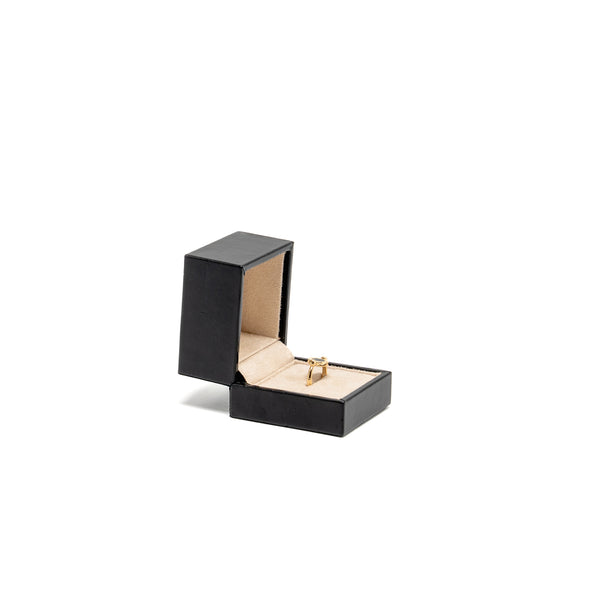 Bvlgari size 52 Bvlgari Ring Yellow Gold/Onyx/Coral Black/Orange