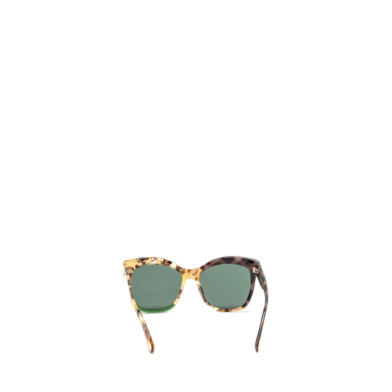 Chanel Acetate Square CC Sunglasses Tortoise Shell Brown SHW 71347A