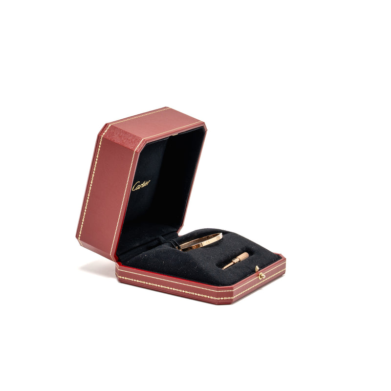 Cartier size 16 Love bracelet, small model rose gold