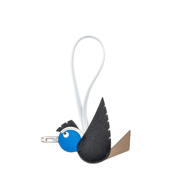 Hermes Birdy Charm Epsom/Chevre Mysore Multicolour SHW Stamp K