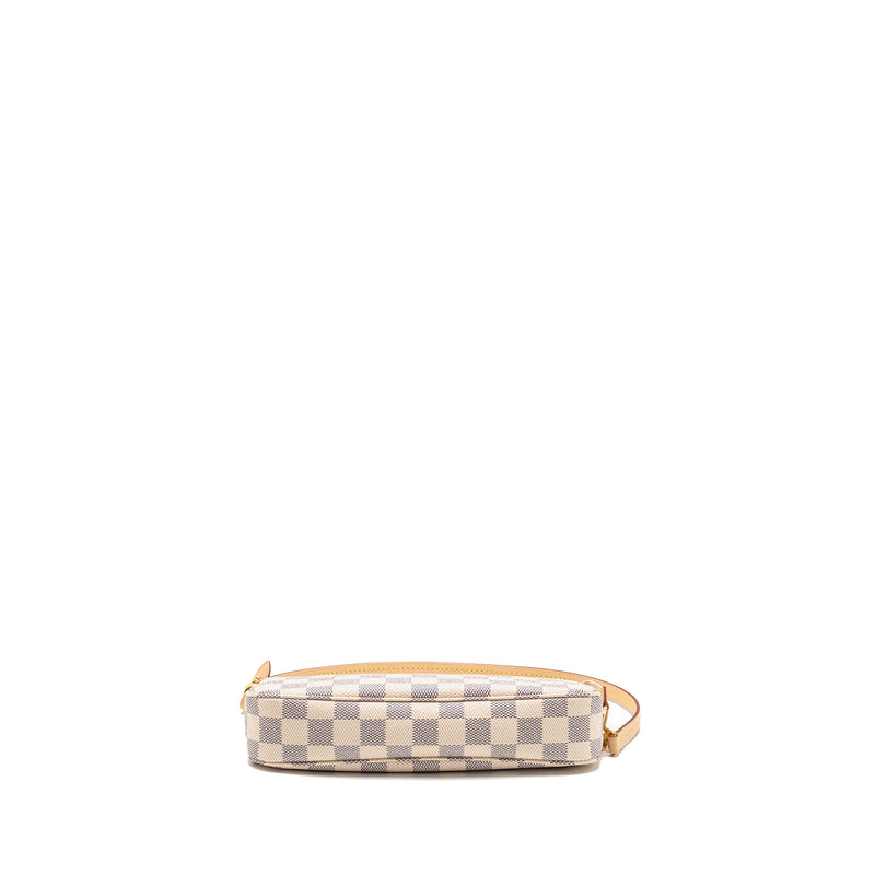 Louis Vuitton Pochette Accessories Damier Azur Canvas GHW