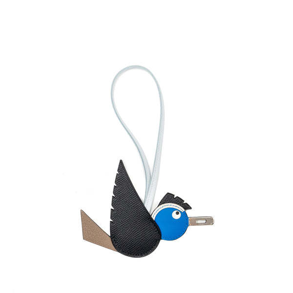 Hermes Birdy Charm Epsom/Chevre Mysore Multicolour SHW Stamp K