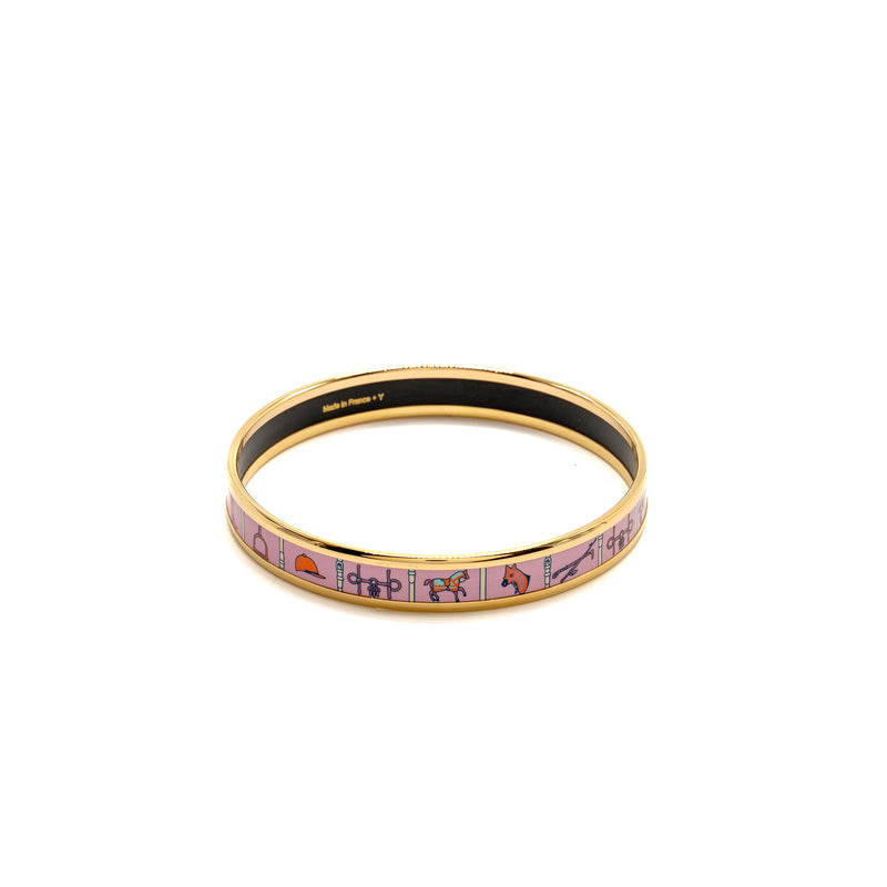 Hermes Couvertures et Tenues de Jour Bangle Color Patch RGHW