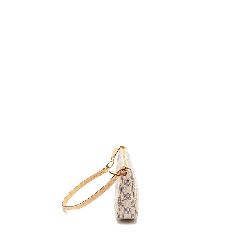 Louis Vuitton Pochette Accessories Damier Azur Canvas GHW