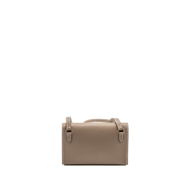 Hermes Hermesnap epsom Etoupe SHW stamp W