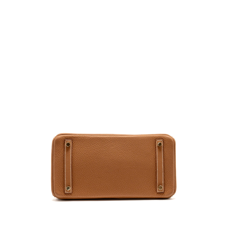 Hermes birkin 30 togo gold GHW Stamp Z