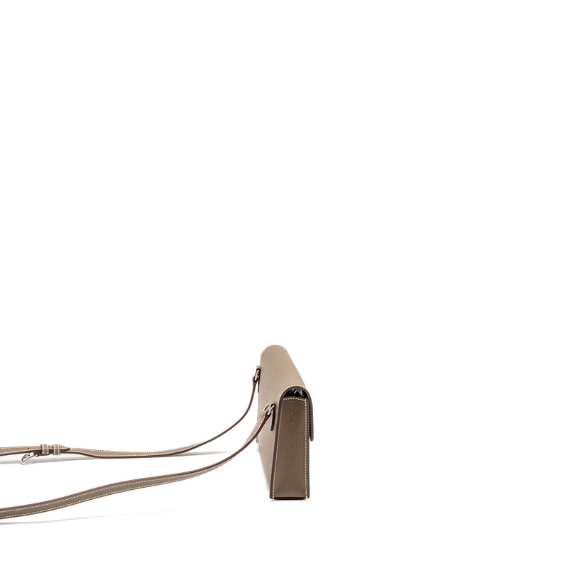 Hermes Hermesnap epsom Etoupe SHW stamp W