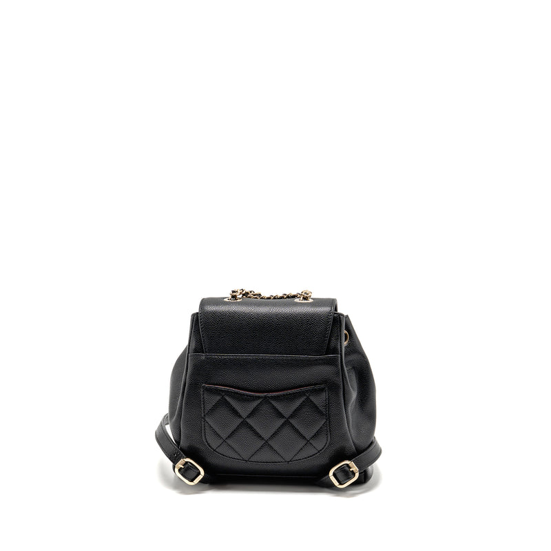 Chanel affinity backpack caviar black LGHW (microchip)