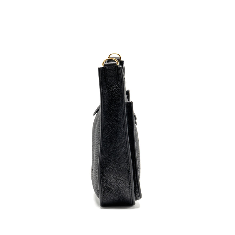 Hermes Evelyne 29 Clemence black GHW stamp Z