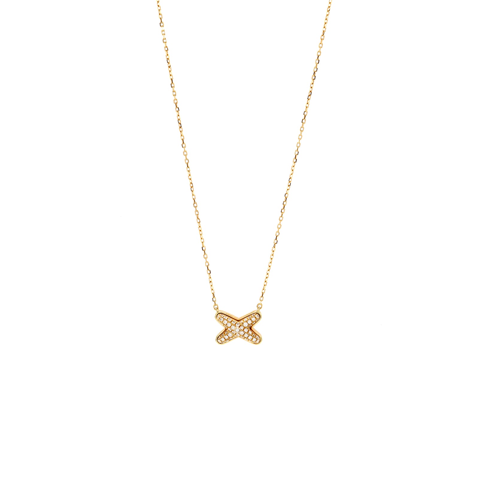 Chaumet Jeux De Liens Pendant Rose Gold, Diamond