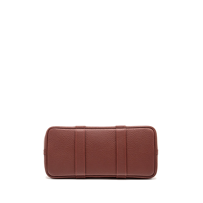 Hermes Garden Party 30 Country leather rouge H SHW stamp Y