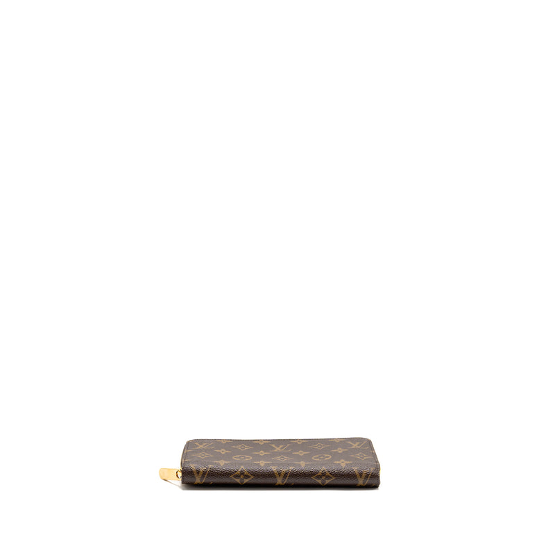 Louis Vuitton Zipper Long Wallet Monogram Canvas GHW