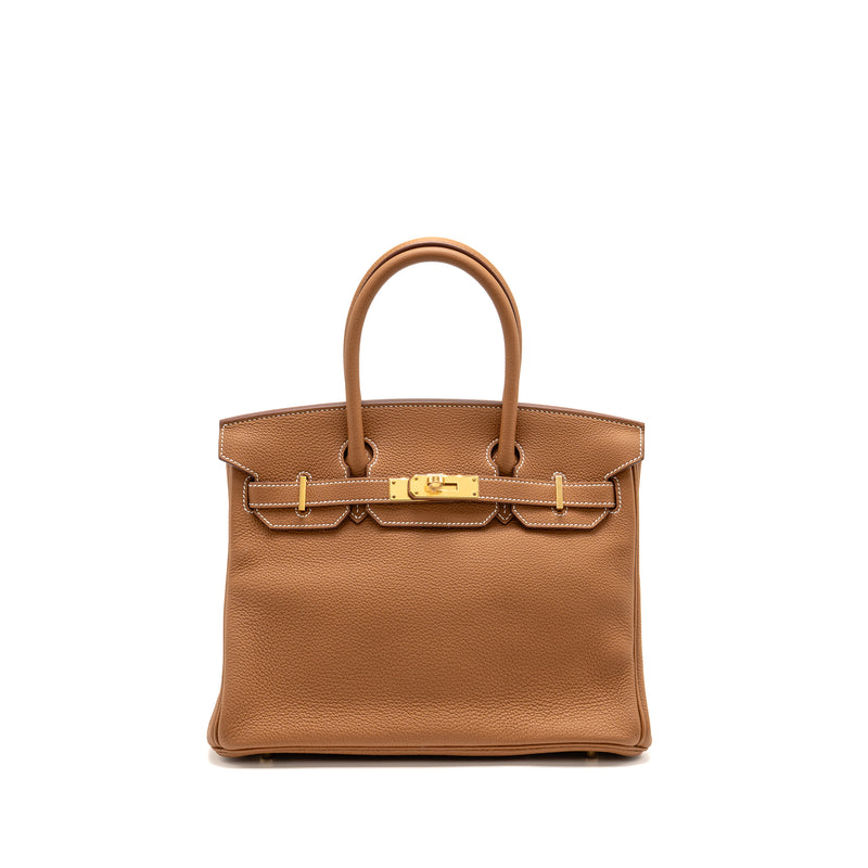 Hermes birkin 30 togo gold GHW Stamp Z