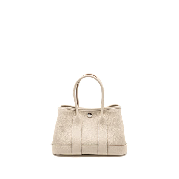 Hermes neo garden party 23 Togo Craie SHW stamp K