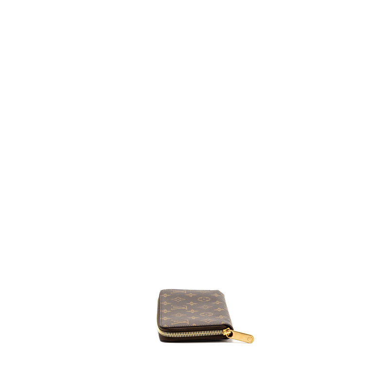 Louis Vuitton Zipper Long Wallet Monogram Canvas GHW