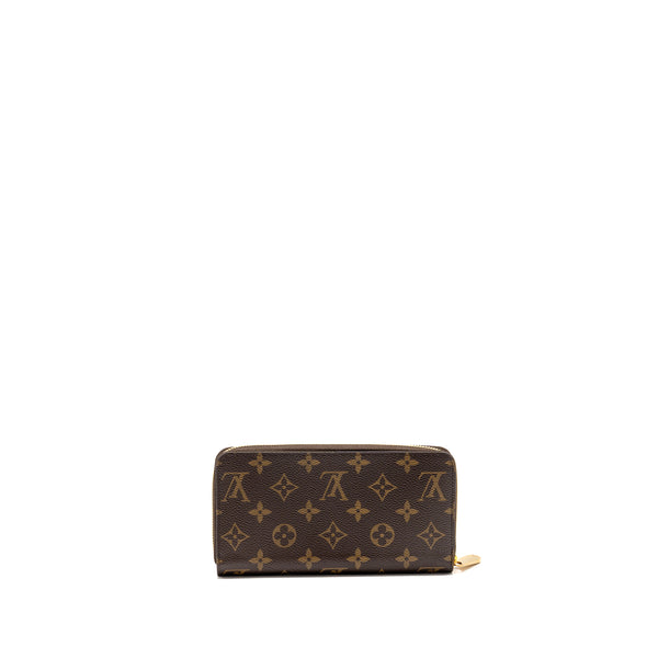 Louis Vuitton Zipper Long Wallet Monogram Canvas GHW