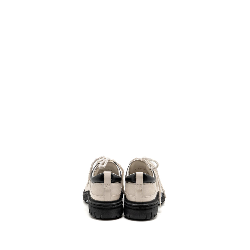 Chanel 25n size 37.5 Sneakers Suede/calfskin black/white
