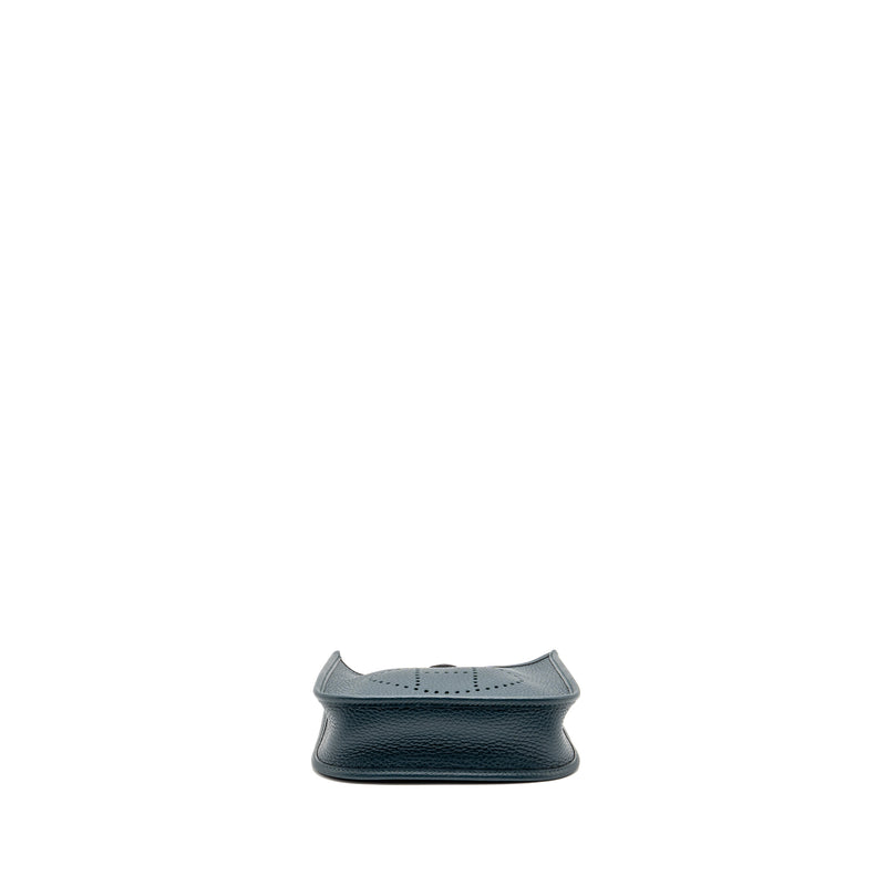 Hermes Mini Evelyne Clemence Vert Cypres SHW Stamp U