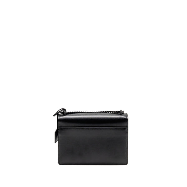 Saint Laurent / YSL Medium Sunset Bag Black Calfskin Black Hardware