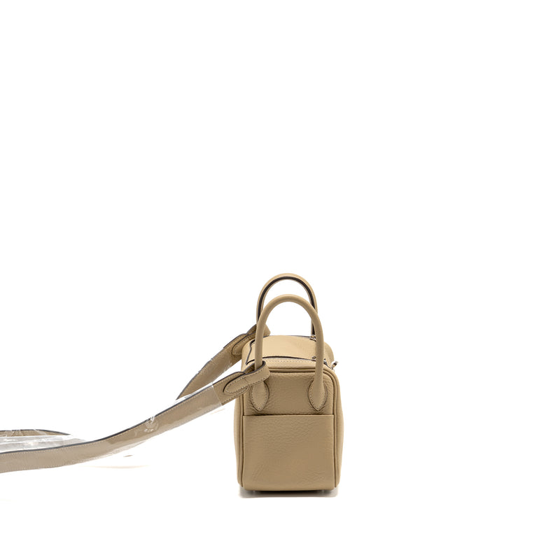 Hermes Mini Lindy II Clemence trench SHW stamp K