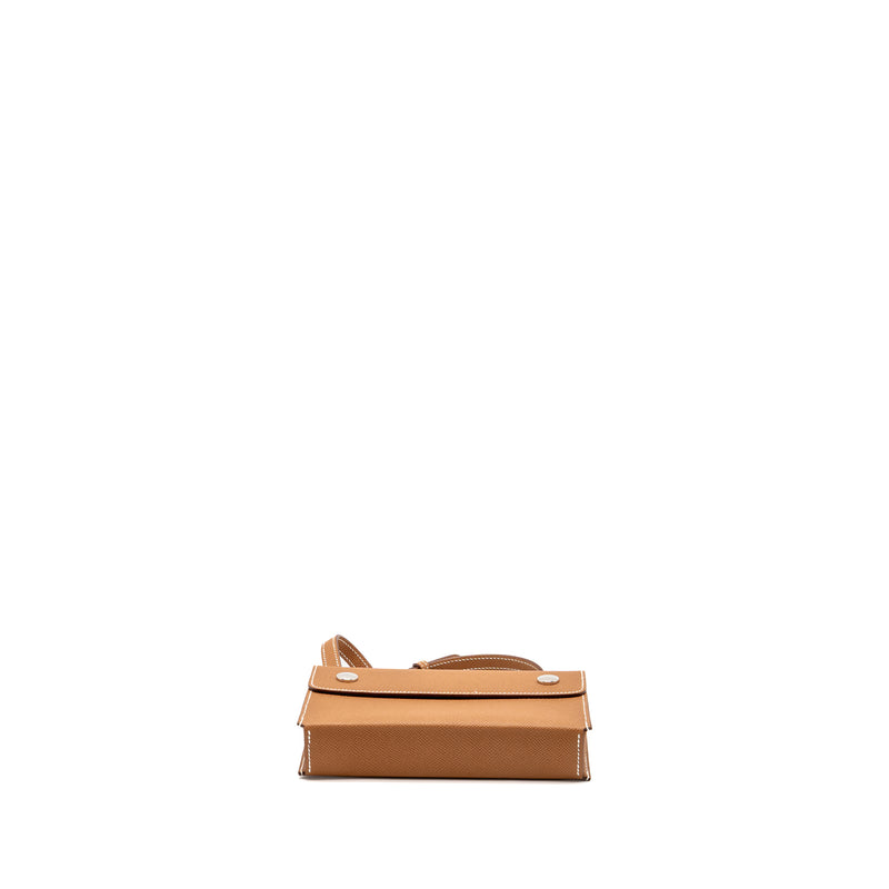 Hermes Hermesnap epsom Gold SHW stamp K