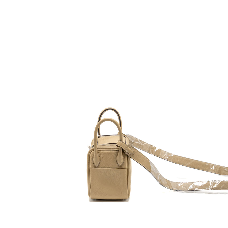 Hermes Mini Lindy II Clemence trench SHW stamp K