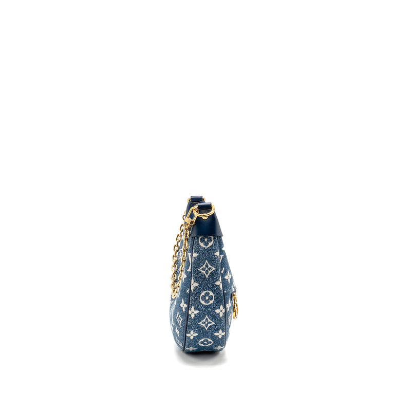 Louis Vuitton Loop Bag Denim Blue GHW