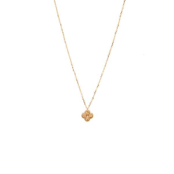 Van Cleef & Arpels Sweet Alhambra Pendant Rose Gold