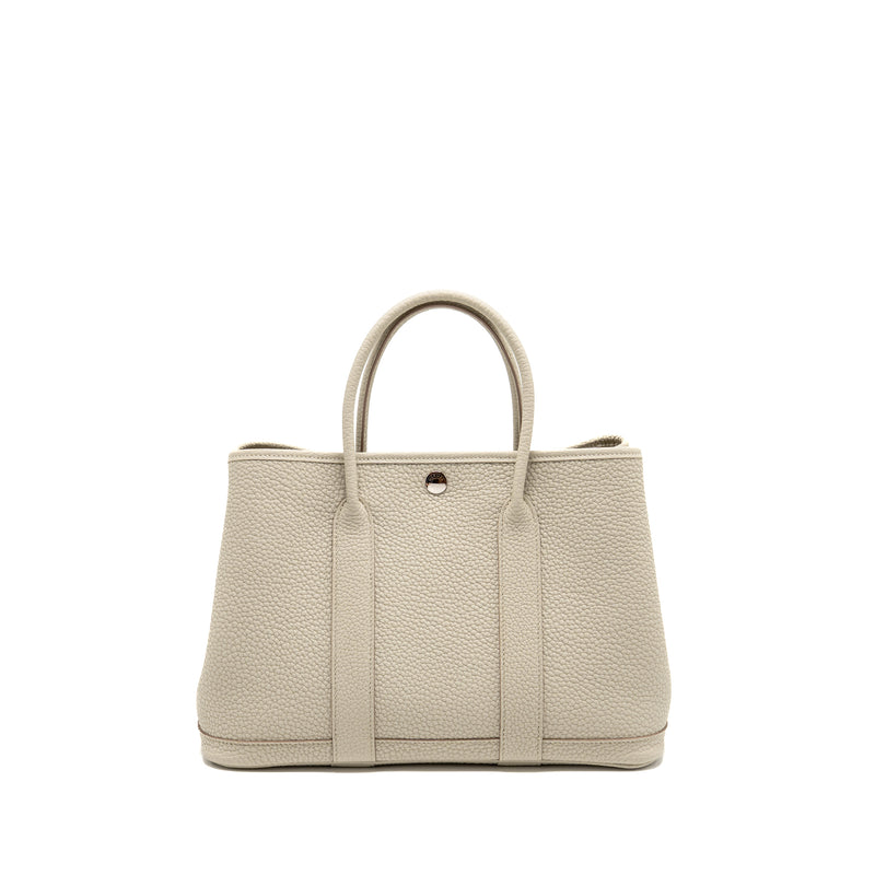 HERMES Garden Party 30 Negonda 8L Beton SHW Stamp W