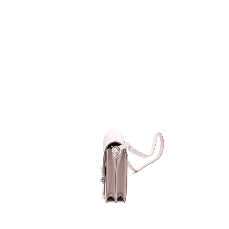 Hermes Mini Roulis Evercolor Mauve Pale SHW Stamp B