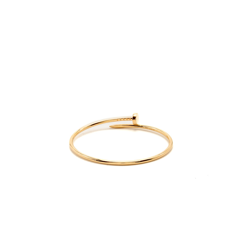 Cartier Size 17 Juste Un Clou Bracelet Small Model Rose Gold