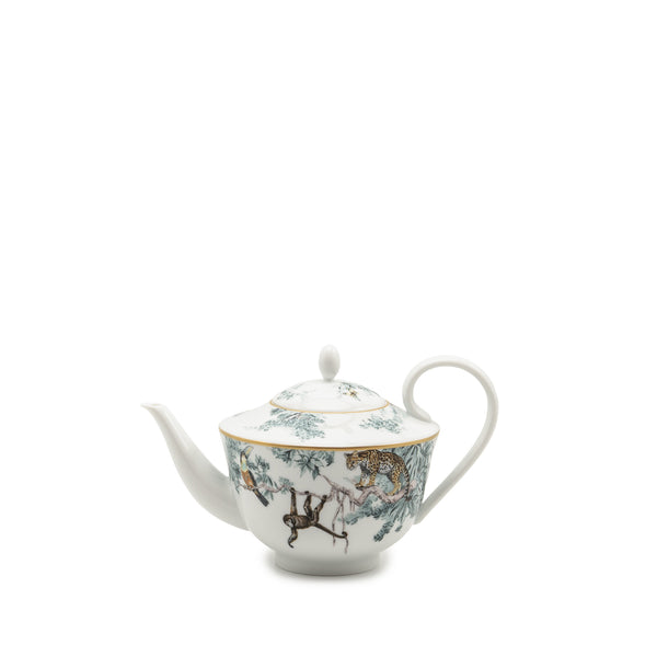 Hermes Carnets d’Equateur Teapot Porcelain/Filter Multicolour