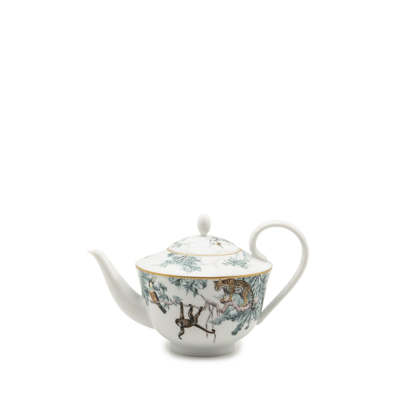 Hermes Carnets d’Equateur Teapot Porcelain/Filter Multicolour