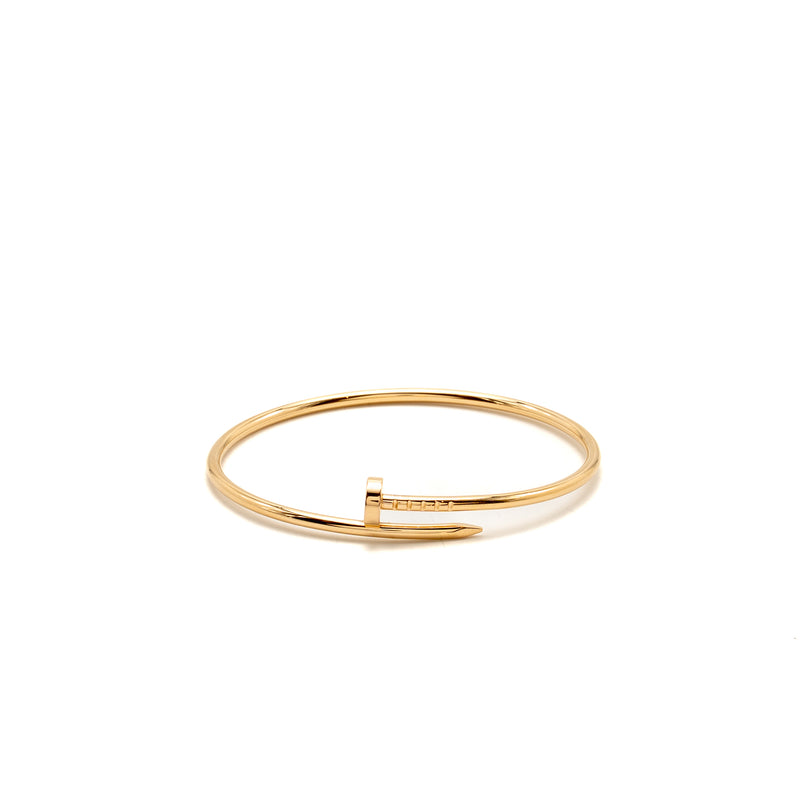 Cartier Size 17 Juste Un Clou Bracelet Small Model Rose Gold
