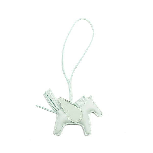Hermes Rodeo Pegase Pm Bag Charm Vert Peppermint Stamp W