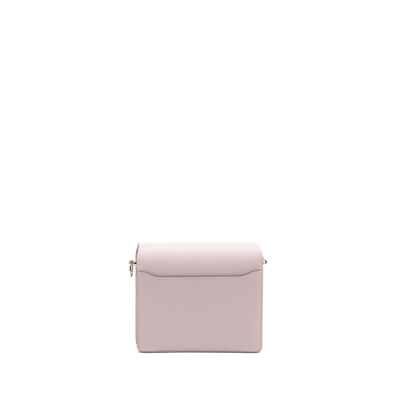 Hermes Mini Roulis Evercolor Mauve Pale SHW Stamp B
