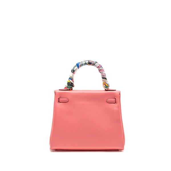Hermes Kelly 25 Swift Rose Ete SHW stamp Y