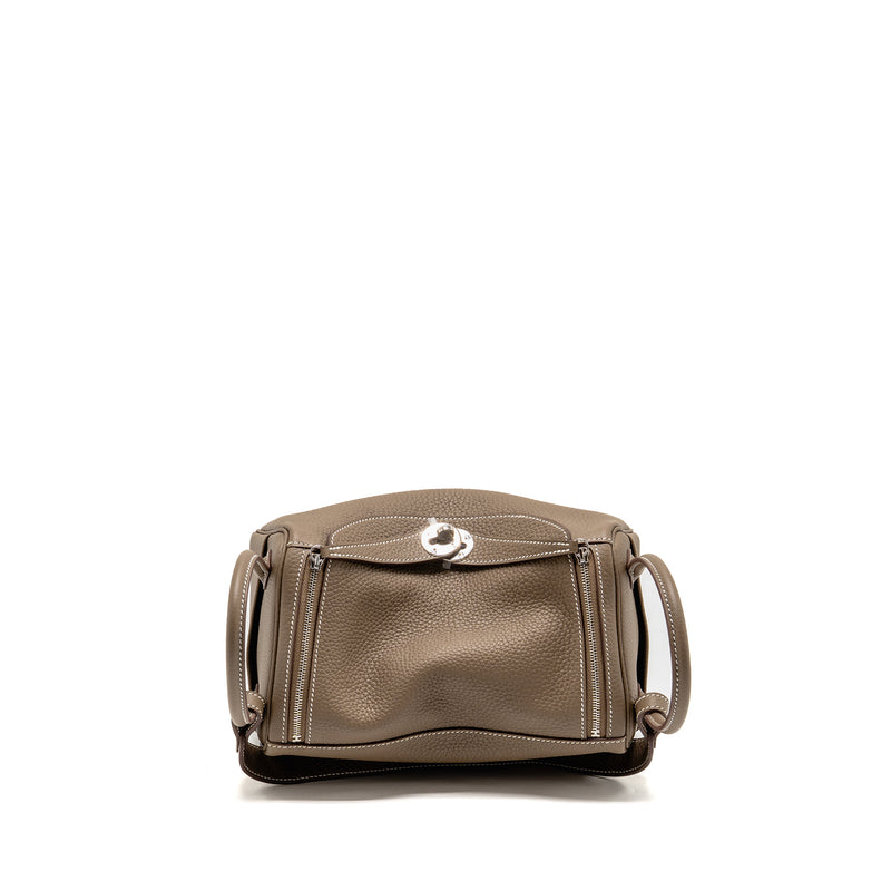 Hermes Lindy 26 Clemence etoupe SHW stamp U