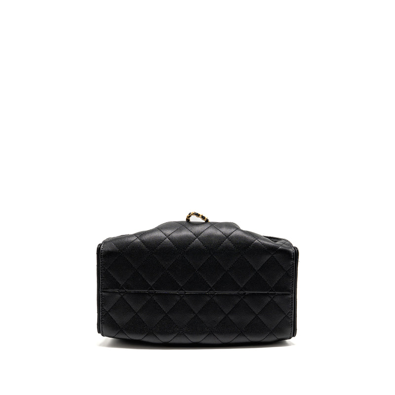 Chanel Small 25 Bag caviar black GHW (microchip)