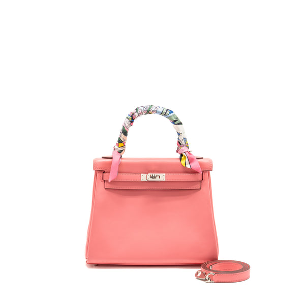 Hermes Kelly 25 Swift Rose Ete SHW stamp Y