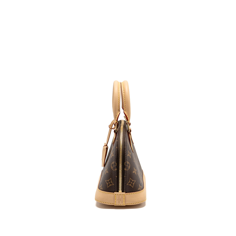 Louis Vuitton alma BB Monogram Canvas GHW