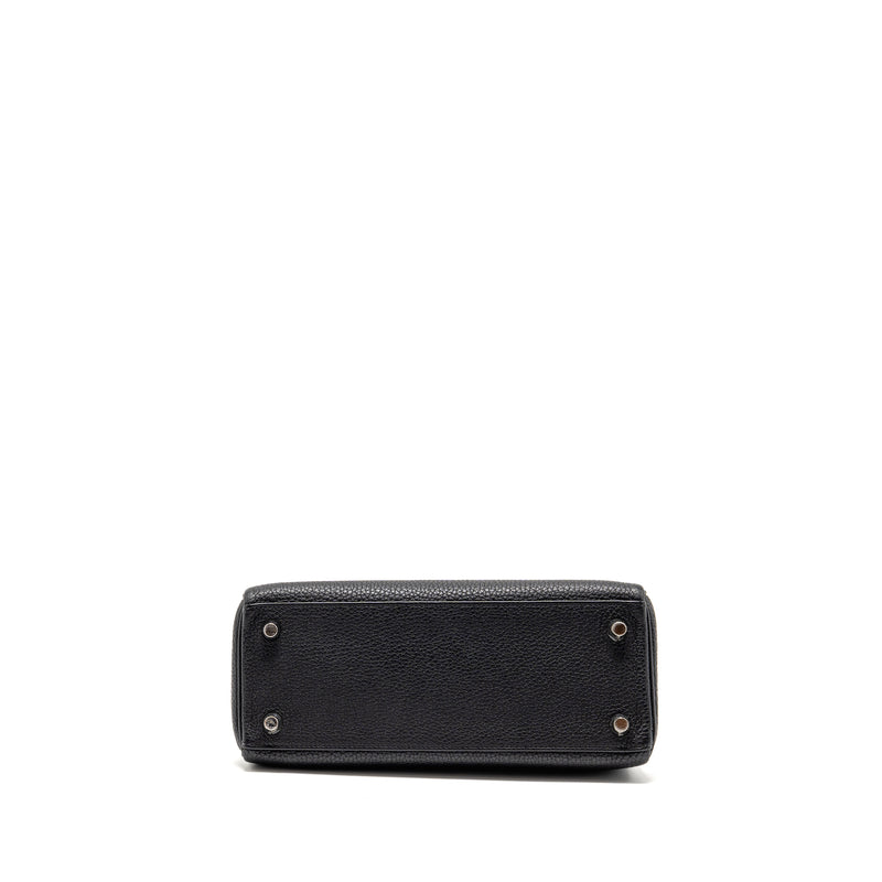 Hermes Kelly 25 togo black SHW stamp Z
