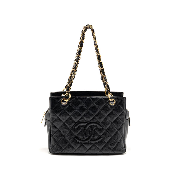 Chanel Petite Timeless Tote Caviar Black GHW
