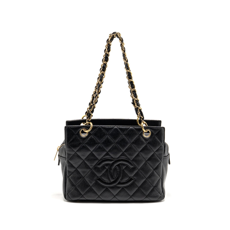 Chanel Petite Timeless Tote Caviar Black GHW