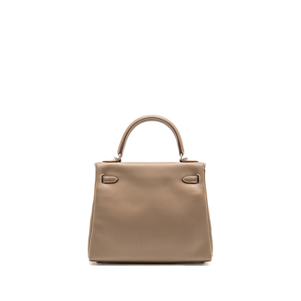 Hermes Kelly 25 swift Etoupe SHW Stamp D