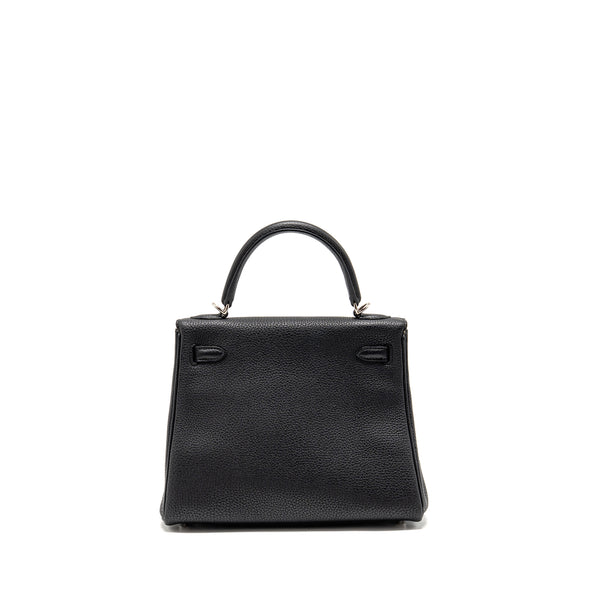 Hermes Kelly 25 togo black SHW stamp Z