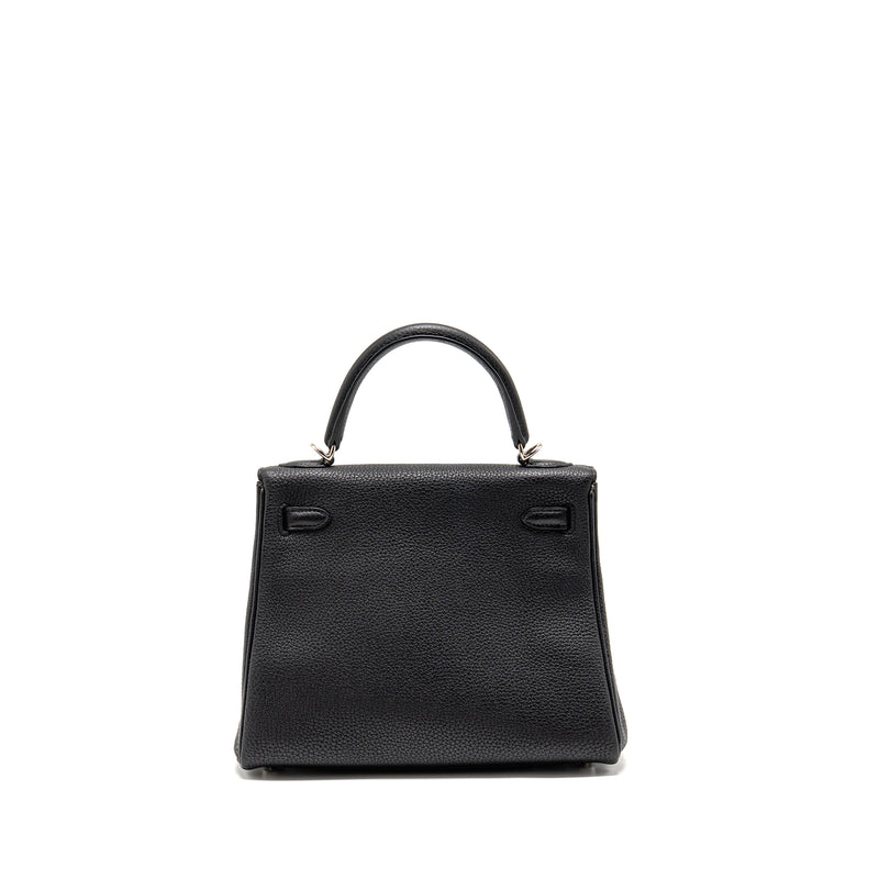 Hermes Kelly 25 togo black SHW stamp Z