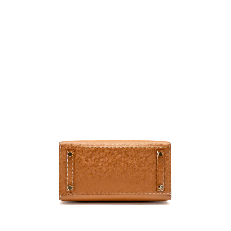 Hermes Birkin 25 Epsom Gold GHW Stamp Z