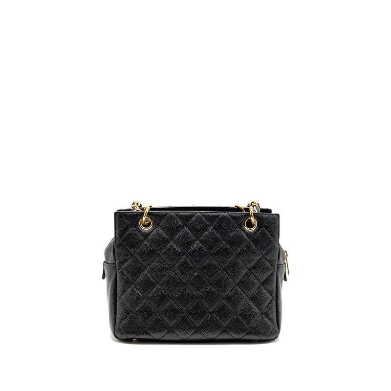 Chanel Petite Timeless Tote Caviar Black GHW